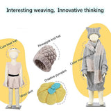 darrahopens Baby & Kids > Toys DIY Knitting Machine Smart Weaving Knit Rotating Kids Toy Scarf Sock Hat Gift
