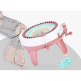 darrahopens Baby & Kids > Toys DIY Knitting Machine Smart Weaving Knit Rotating Kids Toy Scarf Sock Hat Gift