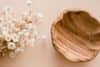 darrahopens Baby & Kids > Toys Flower Wooden Bowl