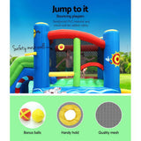 darrahopens Baby & Kids > Toys Happy Hop Inflatable Water Jumping Castle Bouncer Kid Toy Windsor Slide Splash