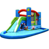 darrahopens Baby & Kids > Toys Happy Hop Inflatable Water Jumping Castle Bouncer Kid Toy Windsor Slide Splash