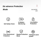 Darrahopens Baby & Kids > Toys JDOO 10 INCH PRO Hoverboard with Bluetooth Speaker and LED Lights S- Electric Self Balancing Transporter BLACK AU