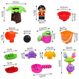 darrahopens Baby & Kids > Toys Keezi 20 Piece Kids Pirate Toy Set - Blue