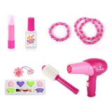 darrahopens Baby & Kids > Toys Keezi 30 Piece Kids Dressing Table Set - Pink
