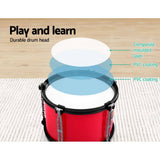 darrahopens Baby & Kids > Toys Keezi Kids 7 Drum Set Junior Drums Kit Musical Play Toys Childrens Mini Big Band