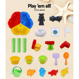 darrahopens Baby & Kids > Toys Keezi Kids Beach Sand and Water Sandpit Outdoor Table Childrens Bath Toys
