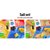 darrahopens Baby & Kids > Toys Keezi Kids Beach Sand and Water Sandpit Outdoor Table Childrens Bath Toys