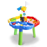 darrahopens Baby & Kids > Toys Keezi Kids Beach Sand and Water Sandpit Outdoor Table Childrens Bath Toys