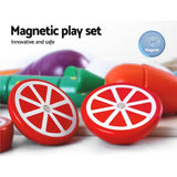 darrahopens Baby & Kids > Toys Keezi Kids Pretend Play Food Kitchen Wooden Toys Childrens Cooking Utensils Food