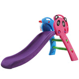 darrahopens Baby & Kids > Toys Keezi Kids Slide with Basketball Hoop Outdoor Indoor Playground Toddler Play