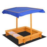darrahopens Baby & Kids > Toys Keezi Outdoor Canopy Sand Pit
