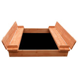 darrahopens Baby & Kids > Toys Keezi Wooden Outdoor Sandpit Set - Natural Wood