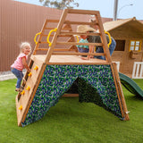 Darrahopens Baby & Kids > Toys Lifespan Kids Cooper Climbing Frame with 1.8m Green Slide