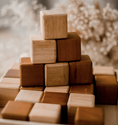 darrahopens Baby & Kids > Toys My First Natural Blocks 25 pcs