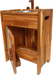 darrahopens Baby & Kids > Toys Natural Wooden Sink