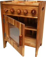 darrahopens Baby & Kids > Toys Natural Wooden Stove