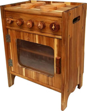 darrahopens Baby & Kids > Toys Natural Wooden Stove