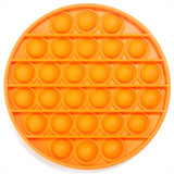 Darrahopens Baby & Kids > Toys Orange Round Push And Pop