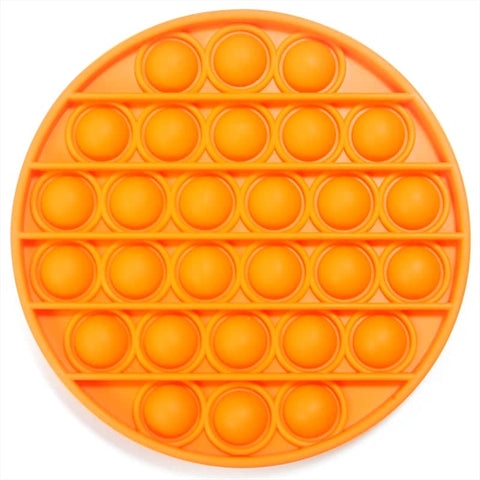 Darrahopens Baby & Kids > Toys Orange Round Push And Pop
