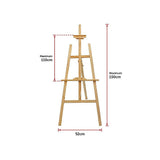 darrahopens Baby & Kids > Toys Pine Wood Easel Artist Art Display Painting Shop Tripod Stand Wedding