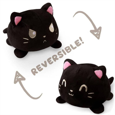 Darrahopens Baby & Kids > Toys Reversible Plushie - Black Cat
