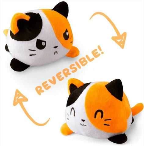 Darrahopens Baby & Kids > Toys Reversible Plushie - Calico Cat