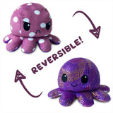 Darrahopens Baby & Kids > Toys Reversible Plushie - Octopus Polka Dot/Shimmer