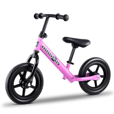 darrahopens Baby & Kids > Toys Rigo Kids Balance Bike Ride On Toys Push Bicycle Wheels Toddler Baby 12" Bikes Pink
