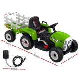 darrahopens Baby & Kids > Toys Rigo Ride On Car Tractor Toy Kids Electric Cars 12V Battery Child Toddlers Green