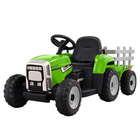 darrahopens Baby & Kids > Toys Rigo Ride On Car Tractor Toy Kids Electric Cars 12V Battery Child Toddlers Green