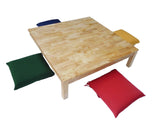 darrahopens Baby & Kids > Toys Square Low table and 4 cushions