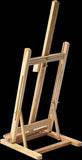 darrahopens Baby & Kids > Toys Tabletop Easel Wood Studio H-Frame Artist Art Display Painting Shop Tripod Stand Wedding
