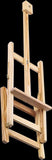 darrahopens Baby & Kids > Toys Tabletop Easel Wood Studio H-Frame Artist Art Display Painting Shop Tripod Stand Wedding