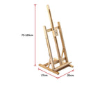darrahopens Baby & Kids > Toys Tabletop Easel Wood Studio H-Frame Artist Art Display Painting Shop Tripod Stand Wedding