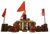 darrahopens Baby & Kids > Toys Tree Castle Blocks 75 Piece