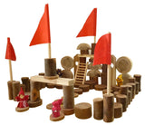 darrahopens Baby & Kids > Toys Tree Castle Blocks 75 Piece