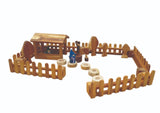 darrahopens Baby & Kids > Toys Wooden fence- set of 4