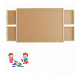 darrahopens Baby & Kids > Toys Wooden Jigsaw Puzzle Table Board Storage Table Tray Puzzle For Adult Kid