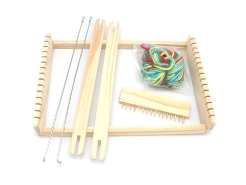 darrahopens Baby & Kids > Toys WOODEN LOOM CRAFT KIT