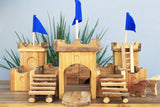 darrahopens Baby & Kids > Toys Wooden Medieval Castle