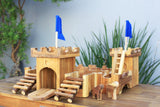 darrahopens Baby & Kids > Toys Wooden Medieval Castle