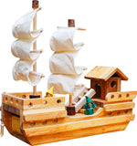 darrahopens Baby & Kids > Toys Wooden Pirate Ship