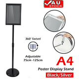 Darrahopens Commercial > Commercial Others A4 Floor Poster Stand Foyer Pedestal Sign Holder Business Menu Display AU Stock