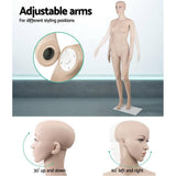 darrahopens Commercial > Mannequins 175cm Tall Full Body Female Mannequin - Skin Coloured