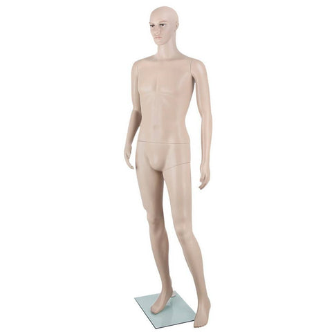 darrahopens Commercial > Mannequins 186cm Tall Full Body Male Mannequin - Skin Coloured
