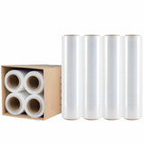 Darrahopens Commercial > Packaging 4 Packs - Moofer Premium Pallet Stretch Wrap 500mm x 300m x 25um Clear