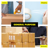 Darrahopens Commercial > Packaging Handy Hardware 24PCE Packaging Tape Clear Multipurpose 200m x 48mm