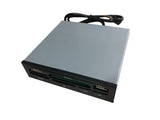 darrahopens Electronics > Back Up & Storage ASTROTEK 3.5' Internal Card Reader Black All In One USB2.0 Hub CF MS SD Flash Memory Card