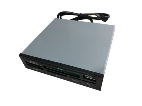 darrahopens Electronics > Back Up & Storage ASTROTEK 3.5' Internal Card Reader Black All In One USB2.0 Hub CF MS SD Flash Memory Card