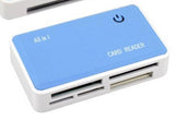 darrahopens Electronics > Back Up & Storage ASTROTEK USB Card Reader Hub for CF I CF IIXD Micro Driver SD SDHC Mini SD MMC RS-MMC MS MS DUO MS PRO DUO Mini Stick T-Flash M2